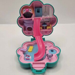 VINTAGE 1990 Blue Bird Polly Pocket Water Fun Park Compact Case NO FIGURES